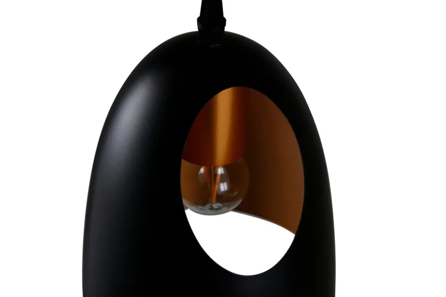 Clearance Venture Home Elda takpendel 16 cm - Svart/Kobber