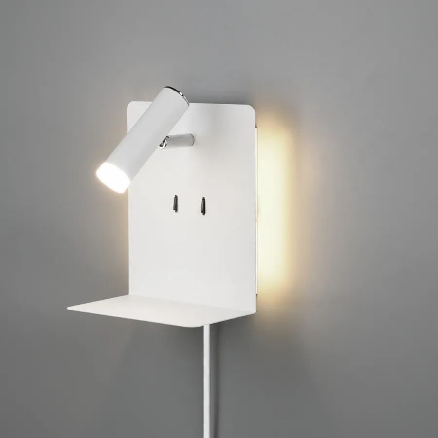 New Trio Lighting Element vegglampe - Hvit