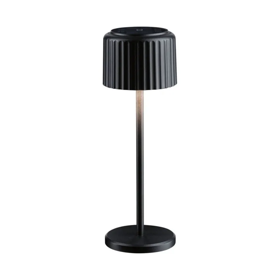 Discount Paulmann Else bordlampe oppladbar via USB eller solcelle 2700 Kelvin IP44