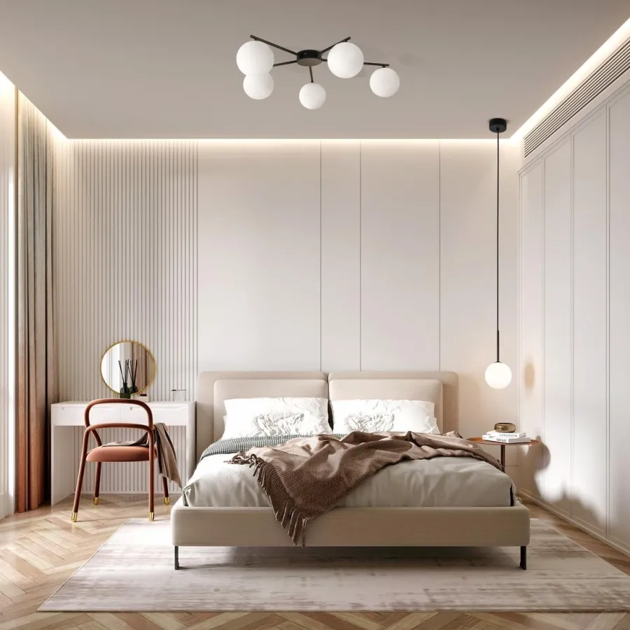 Sale TK Lighting Elton taklampe 5-lys Svart