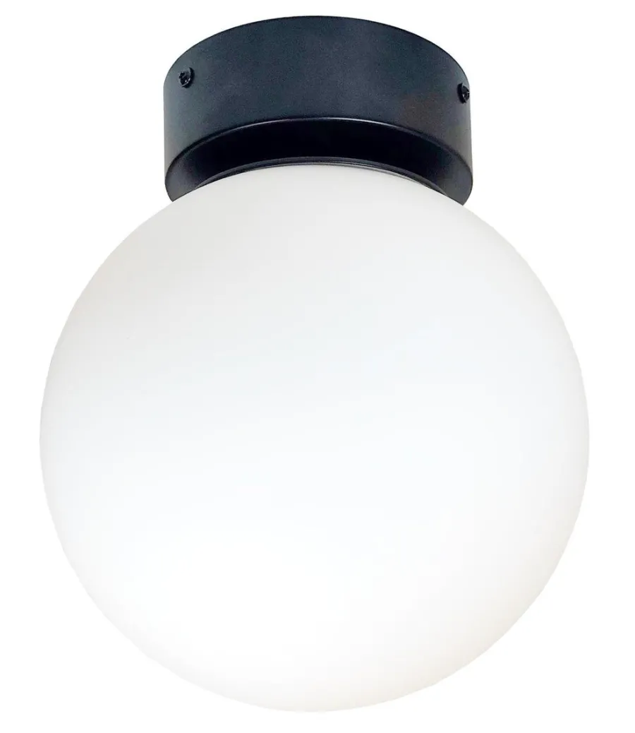 Best NorDesign Emrik taklampe - Svart/Opal Svart / Opal