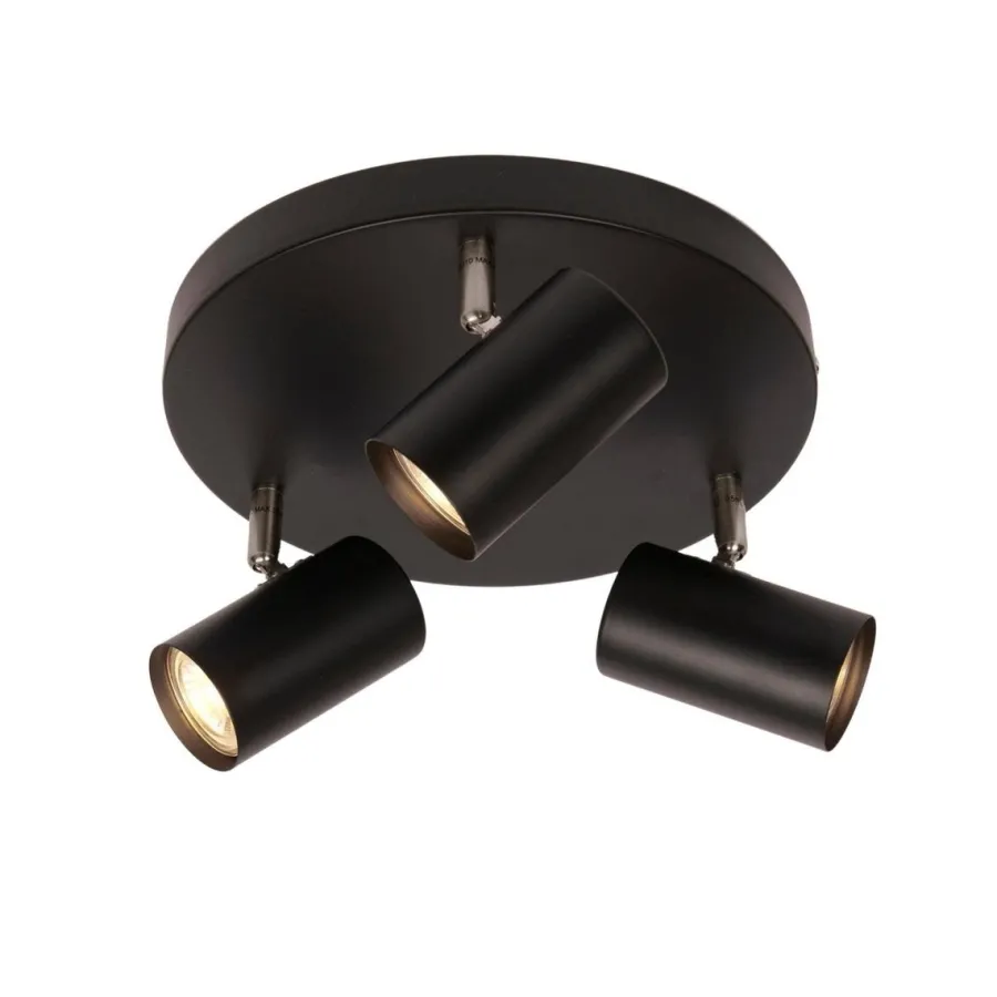 Sale Ms - belysning Era taklampe med 3 spotter - Svart
