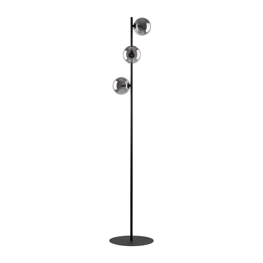 Online TK Lighting Estera gulvlampe 3-lys Røykfarget