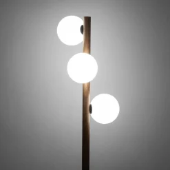 Hot TK Lighting Estera wood gulvlampe 3-lys