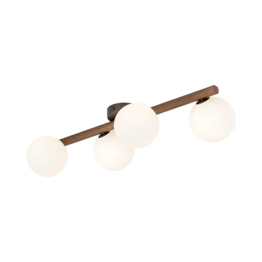 Sale TK Lighting Estera wood taklampe 4-lys