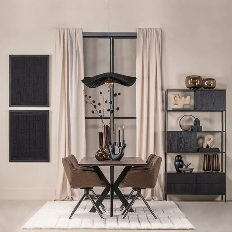 Online Trend Collection Estill takpendel 58 cm Svart