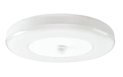 Outlet Sg Armaturen As Etne taklampe 22 cm 11W 3000K PIR Sensor - Hvit
