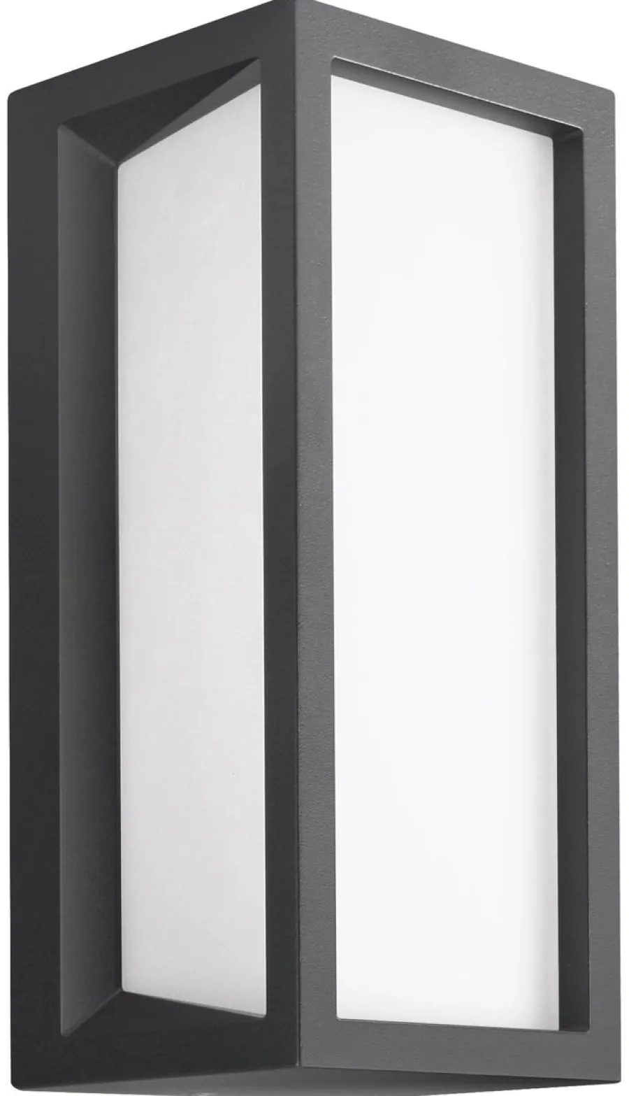 Sale NorDesign Faro 250 vegglampe utendørs Colour Switch 9W IP65 Dimbar - grå Antrasitt