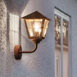 Konstsmide Fenix vegglampe opp - Kobber