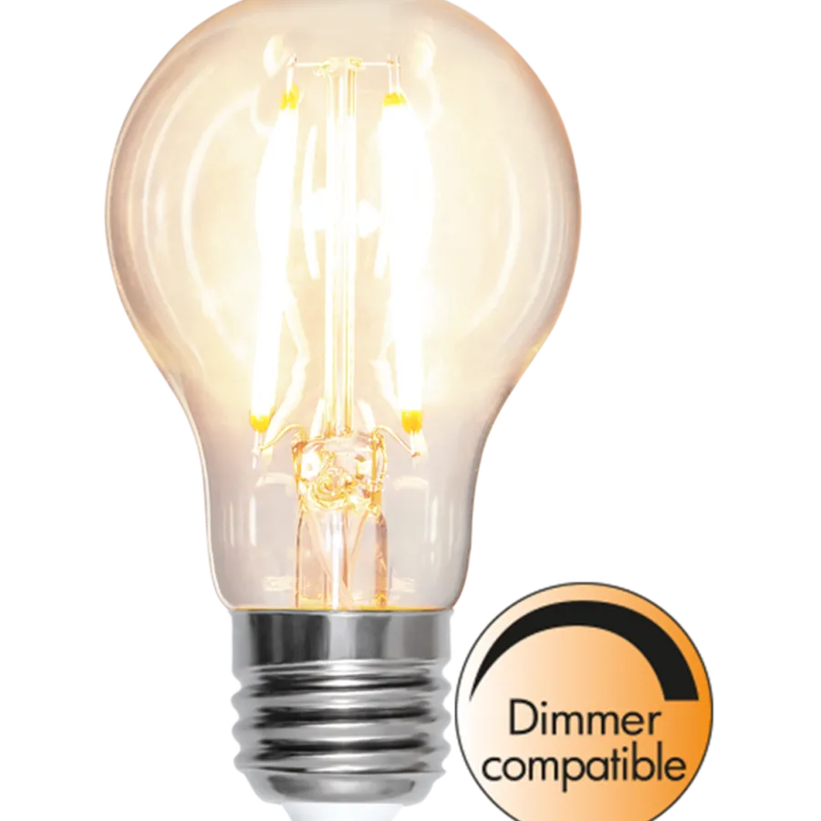 Online Star Trading Filament LED pære 8W dimbar (tilsvarer 72W) Hvit