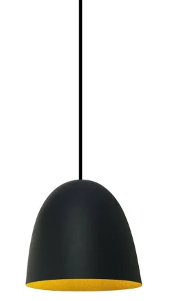 Clearance NorDesign Fiola takpendel 16 cm Svart / Gullfarget