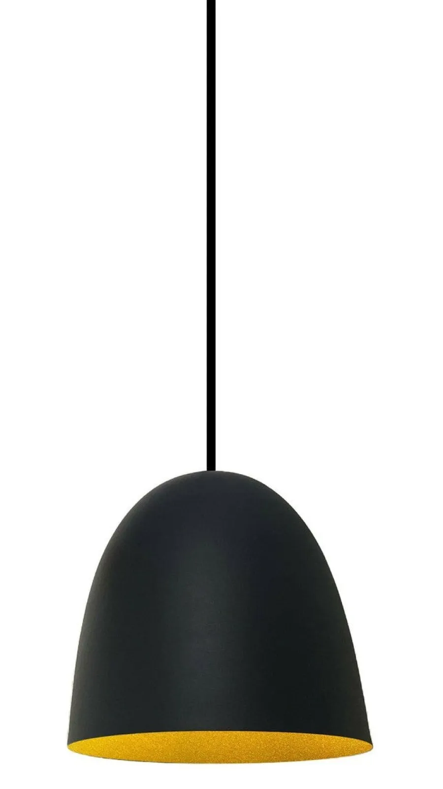 Clearance NorDesign Fiola takpendel 16 cm Svart / Gullfarget