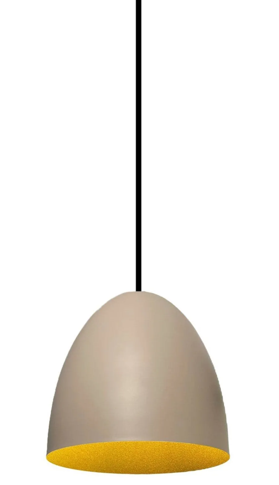 Clearance NorDesign Fiola takpendel 16 cm Svart / Gullfarget