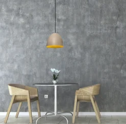 NorDesign Fiola takpendel 30 cm Svart / Gullfarget