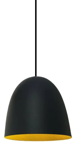 NorDesign Fiola takpendel 30 cm Svart / Gullfarget