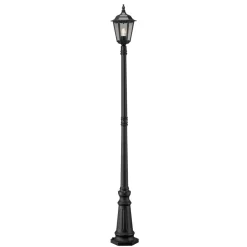 Clearance Konstsmide Firenze stolpe - 210cm Svart