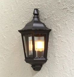 Online Konstsmide Firenze vegglampe 44,5cm Svart