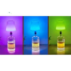 Clearance NorDesign Flaskelys ladbar 3000K/4500K/6000K/RGB - Touch dim Hvit