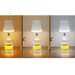 Clearance NorDesign Flaskelys ladbar 3000K/4500K/6000K/RGB - Touch dim Hvit