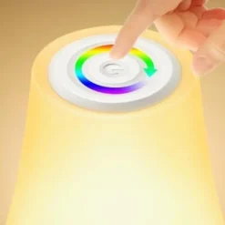 Clearance NorDesign Flaskelys ladbar 3000K/4500K/6000K/RGB - Touch dim Hvit