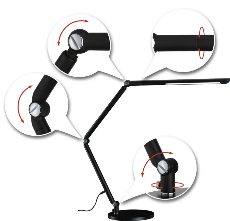 Discount Paulmann Flexbar skrivebordslampe 9,5W 3000 Kelvin - 3-step dim