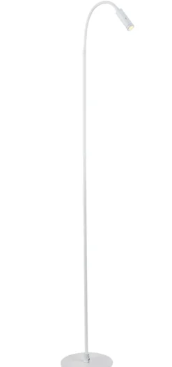 Sale NorDesign Flexi gulvlampe 3W Dimbar - Hvit