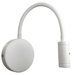 NorDesign Flexi vegglampe 3W Dimbar - Hvit