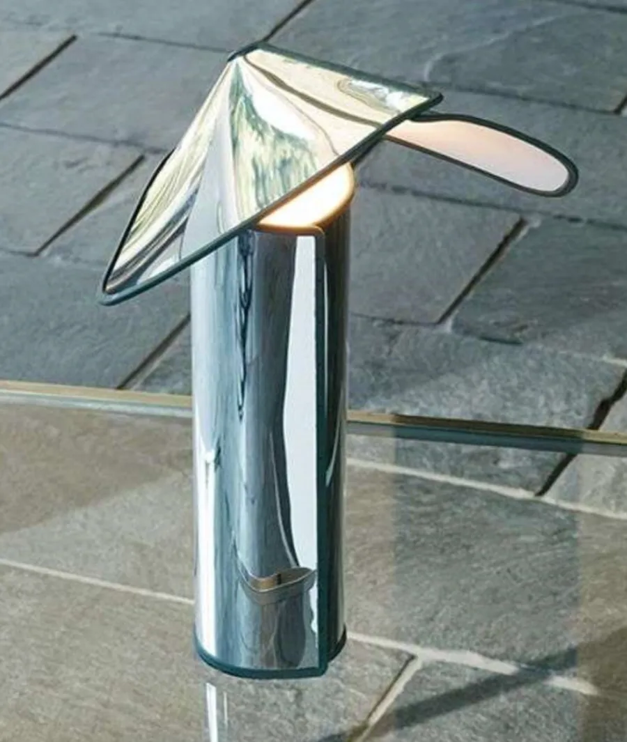 New Flos Chiara Bordlampe - Aluminium/ Antrasitt