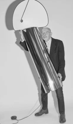 Clearance Flos Chiara Gulvlampe - Aluminium/ Antrasitt