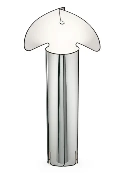 Clearance Flos Chiara Gulvlampe - Aluminium/ Antrasitt