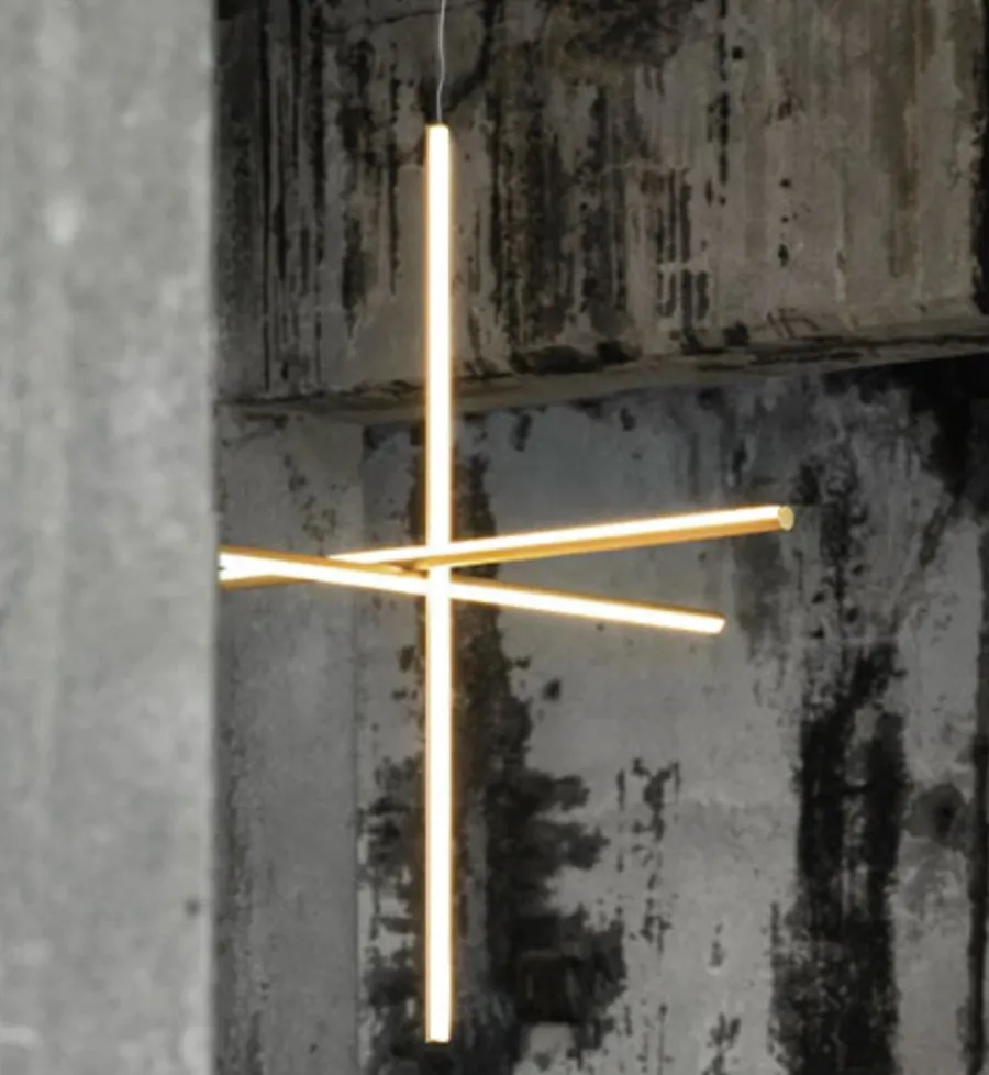 Flos Coordinates S1 taklampe Messing