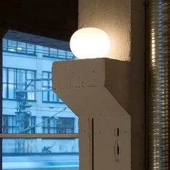 Online Flos Glo-Ball Basic 1 bordlampe - 33cm - med dimmer Opal