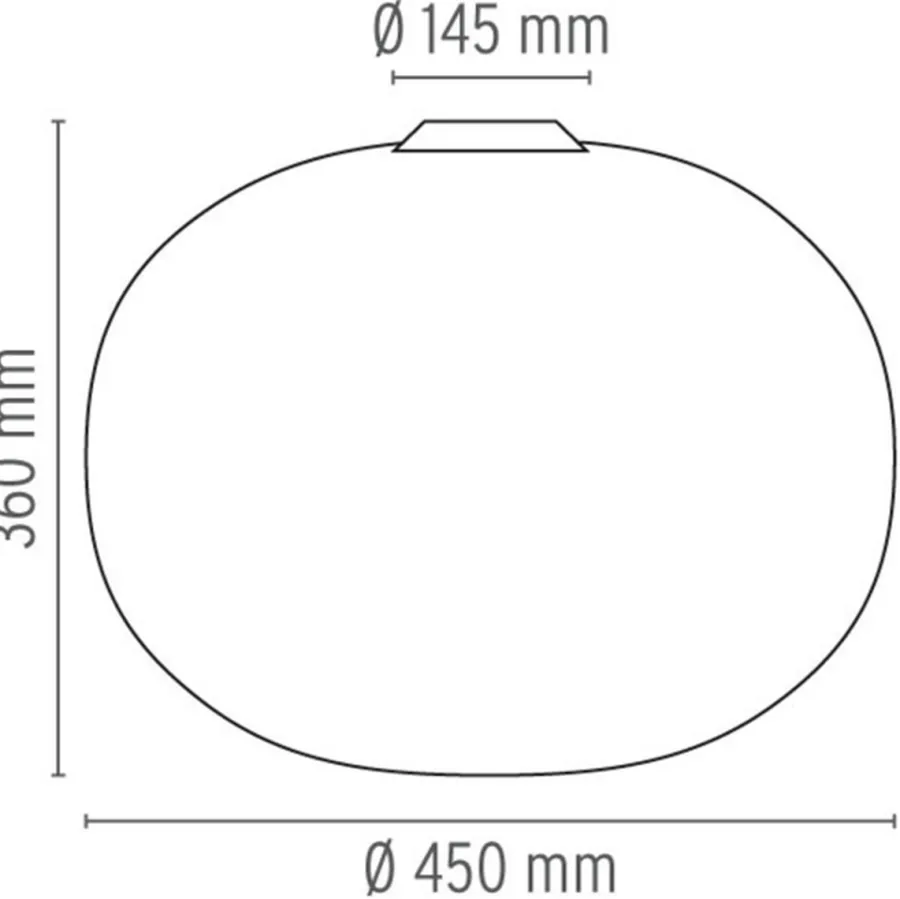 Online Flos Glo-Ball C2 45cm Opal