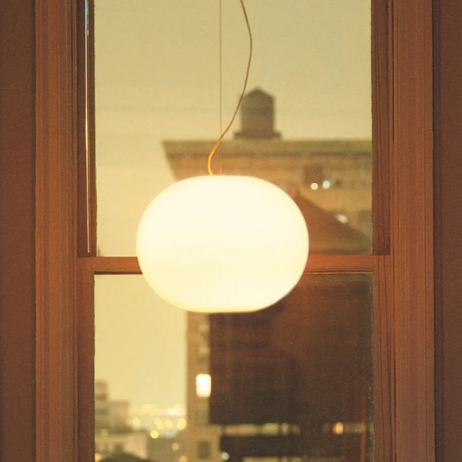 Outlet Flos Glo-Ball S1 taklampe - 33cm Opal