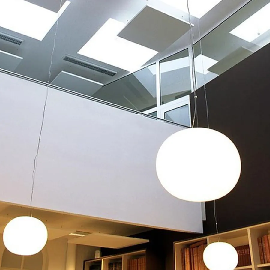 Outlet Flos Glo-Ball S1 taklampe - 33cm Opal
