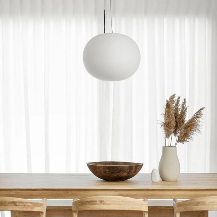 Flos Glo-Ball S2 taklampe - 45cm Opal