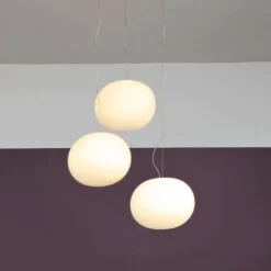 Flos Glo-Ball S2 taklampe - 45cm Opal