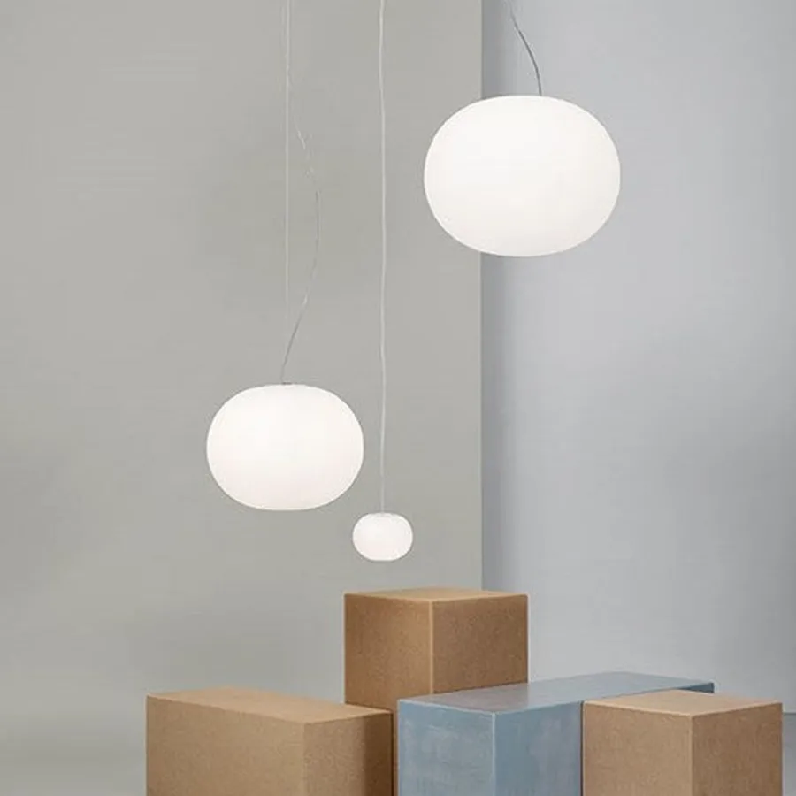 Flos Glo-Ball S2 taklampe - 45cm Opal
