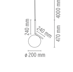 Best Flos IC S1 takpendel