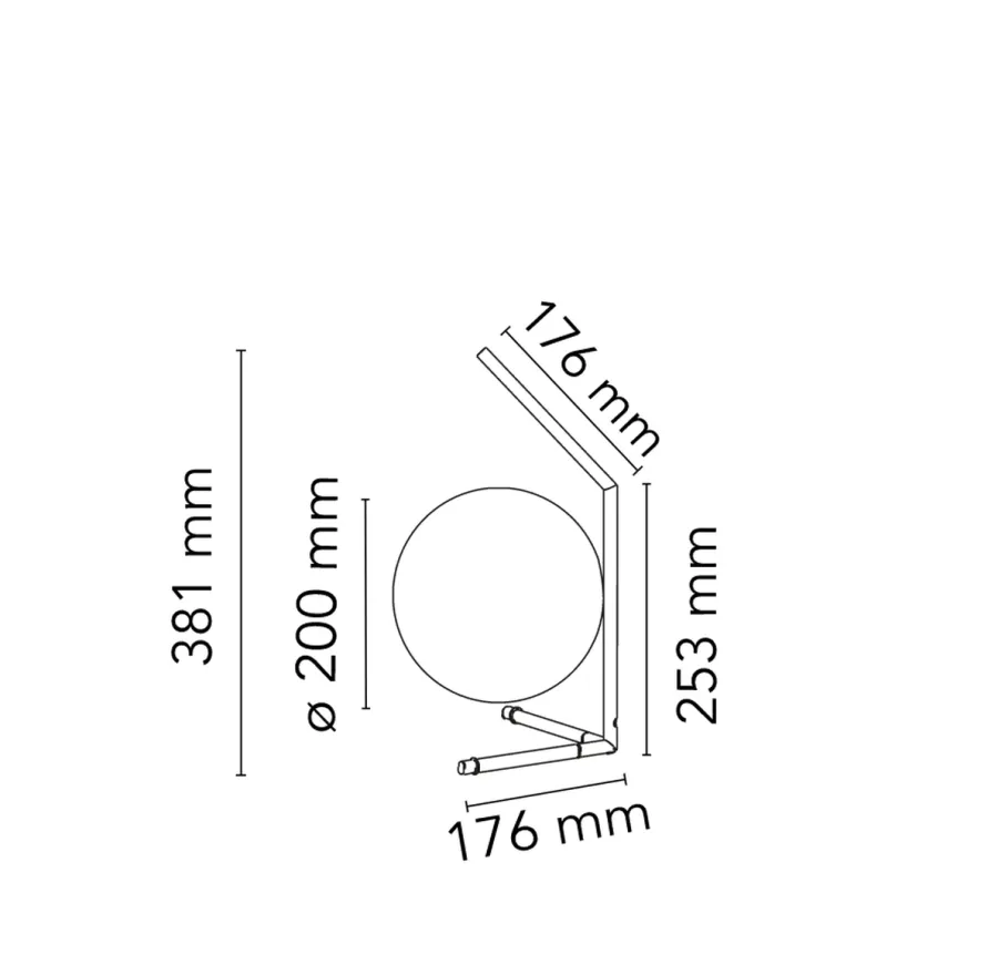 Discount Flos IC T1 bordlampe lav