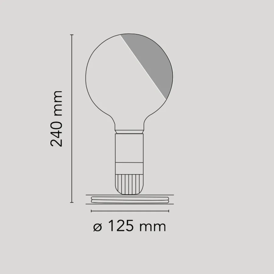 New Flos Lampadina bordlampe