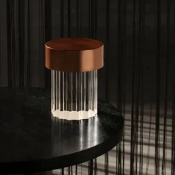 Flos Last Order Riflet oppladbar bordlampe