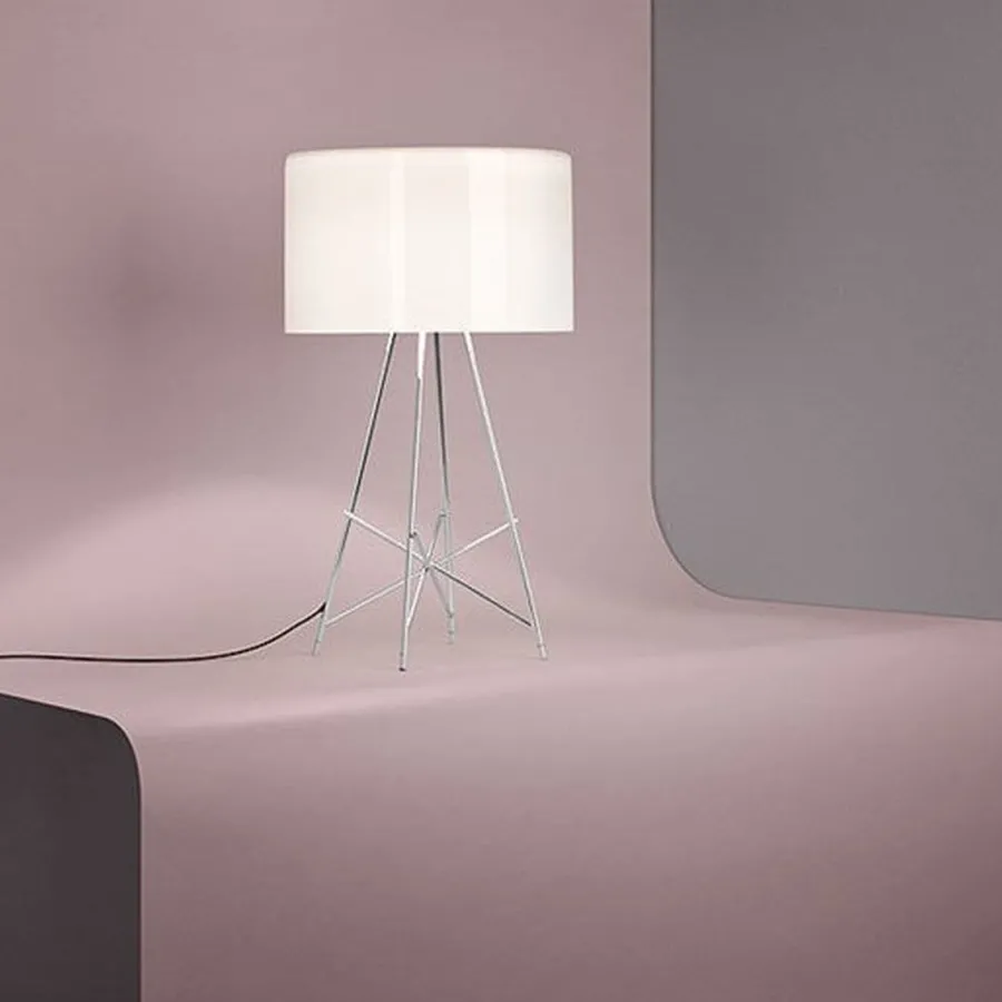 Flos Ray bordlampe - glass Stål