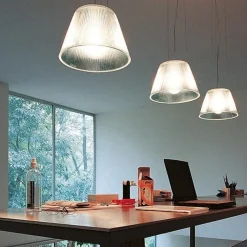 New Flos Romeo Moon S1 taklampe Transparent