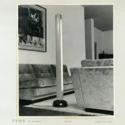 Flos Seki-Han gulvlampe Tre/Svart
