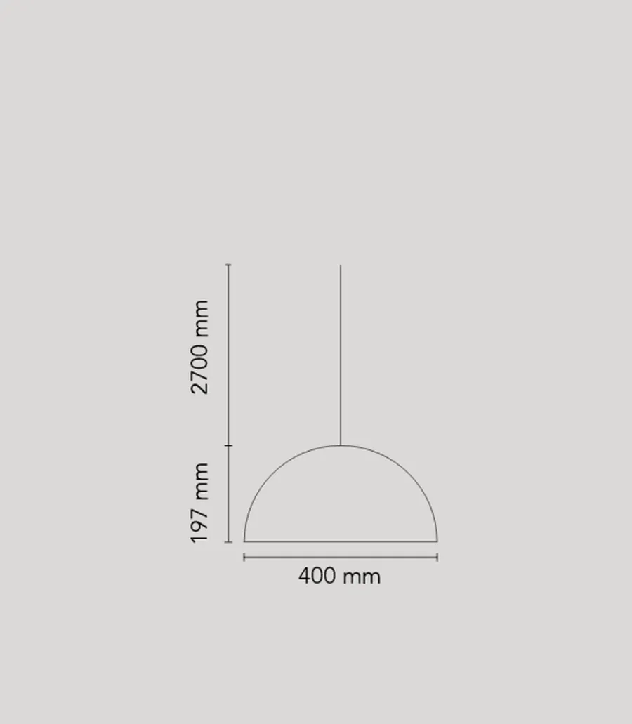 Outlet Flos Skygarden takpendel 40 cm