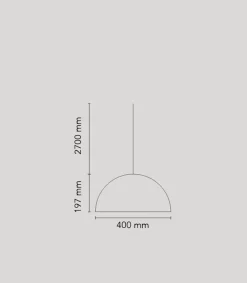 Outlet Flos Skygarden takpendel 40 cm