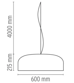 Discount Flos Smithfield takpendel LED