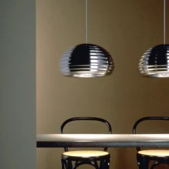 Flos Splügen Bräu taklampe Sølv