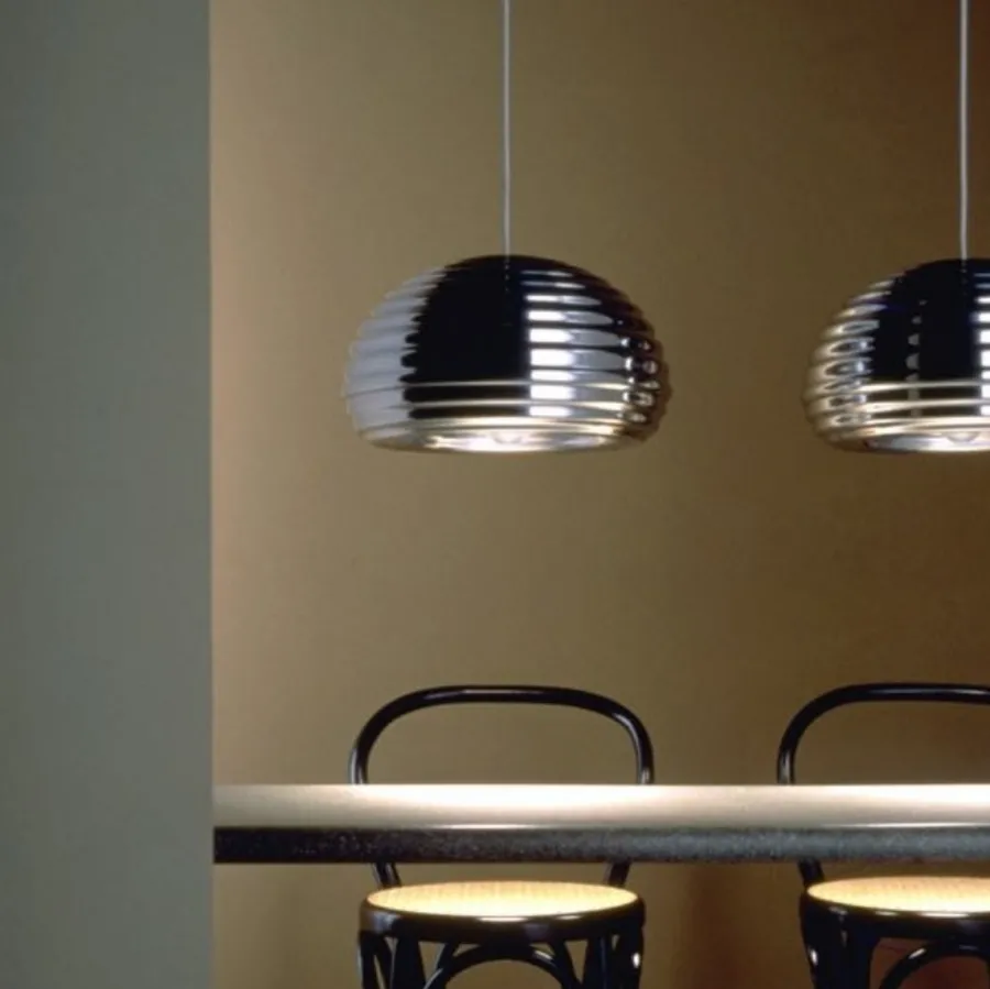 Flos Splügen Bräu taklampe Sølv